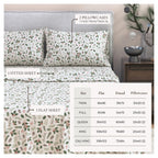 Turkish Cotton Christmas Flannel Sheet Set - Whittaker Collection