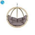 Amazonas Globo Single Taupe Hanging Chair - (Weatherproof)