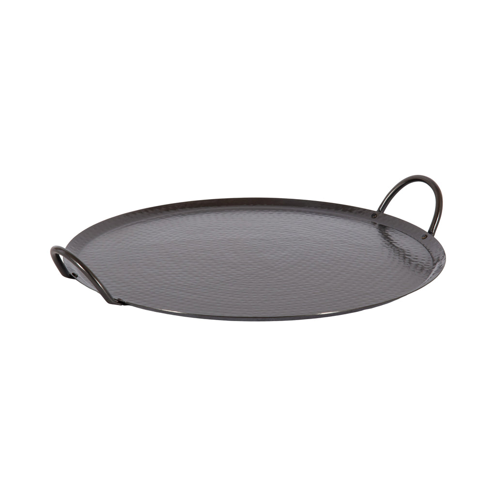 Sanzo Hammered Round Metal Tray