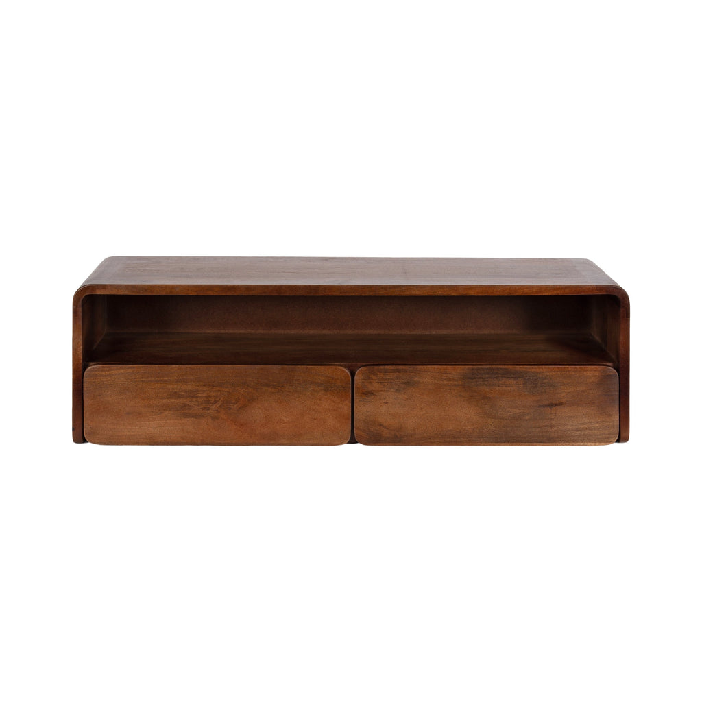 Kato Wood Floating Console Table