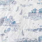 Coastal Toile Quilt Set - Cape Elizabeth Collection