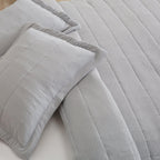 Textured Striped Quilt Set - Ellie Collection