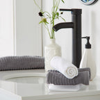 4 Pack Ribbed Hand Towels - Rori Collection