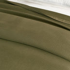 100% Cotton Small Waffle Weave Blanket - Hazel Collection