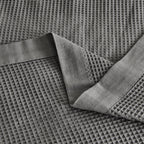 100% Cotton Small Waffle Weave Blanket - Hazel Collection