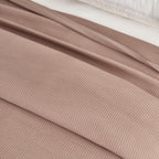 100% Cotton Small Waffle Weave Blanket - Hazel Collection