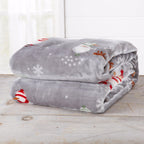 Velvet Throw Blanket - Pearl Collection