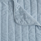 Solid Striped Quilt - Virginia Collection