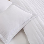 Solid Striped Quilt - Virginia Collection