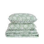 Green Seashell Quilt - Emerald Bay