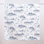 Coastal Toile Quilt Set - Cape Elizabeth Collection