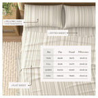 Striped Sheet Set - Elouise Collection