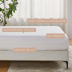 Waterproof Tencel Mattress Protector - Giavanna Collection