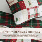 Colorful Holiday Quilt Set - Midnight Magic Collection