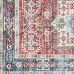 Medallion Machine Washable Accent Runner 2'4" x 7' - Nava Collection