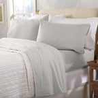 Cotton Solid Flannel Sheet - Nordic Collection