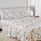 Printed Plush Sheet - Velvet Luxe Collection