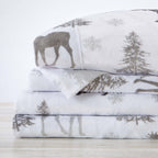 Printed Plush Sheet - Velvet Luxe Collection
