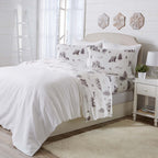 Printed Plush Sheet - Velvet Luxe Collection