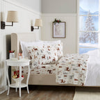 Printed Plush Sheet - Velvet Luxe Collection