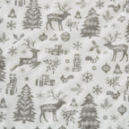 Printed Plush Sheet - Velvet Luxe Collection