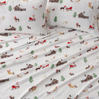 Printed Plush Sheet - Velvet Luxe Collection