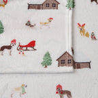 Printed Plush Sheet - Velvet Luxe Collection