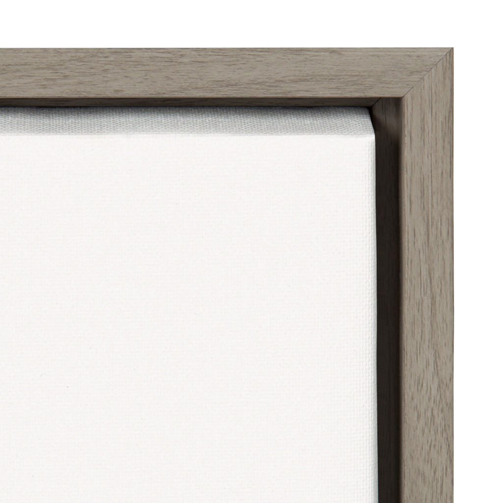 Sylvie Botanical Sketch Print No 2 Framed Canvas by The Creative Bunch Studio