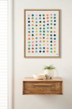 Sylvie Meditation 3 Framed Canvas by Kelly Knaga
