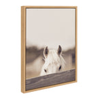 Sylvie Equine Framed Canvas by Robert Cadloff of Bomobob