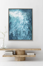 Sylvie La Jolla 7 Framed Canvas by Rachel Bolgov