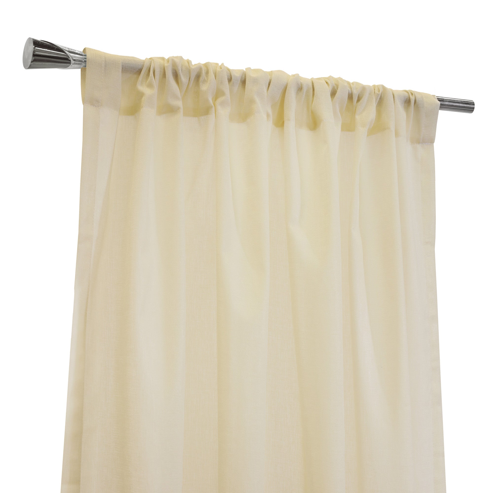 Weathershield Pole Top Curtain Panel 50 X 72 In Ivory
