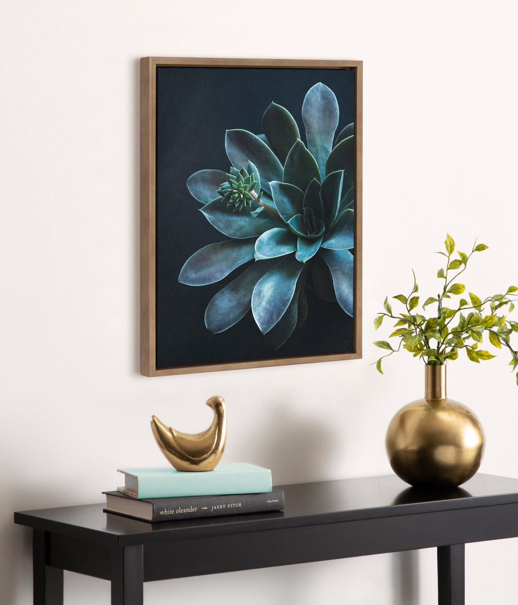Sylvie Little One Framed Canvas by F2Images