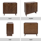Mezzeta Wood Floor Storage Cabinet