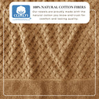 Cotton Diamond Waffle Weave Bath Towel Set - Grayson Collection