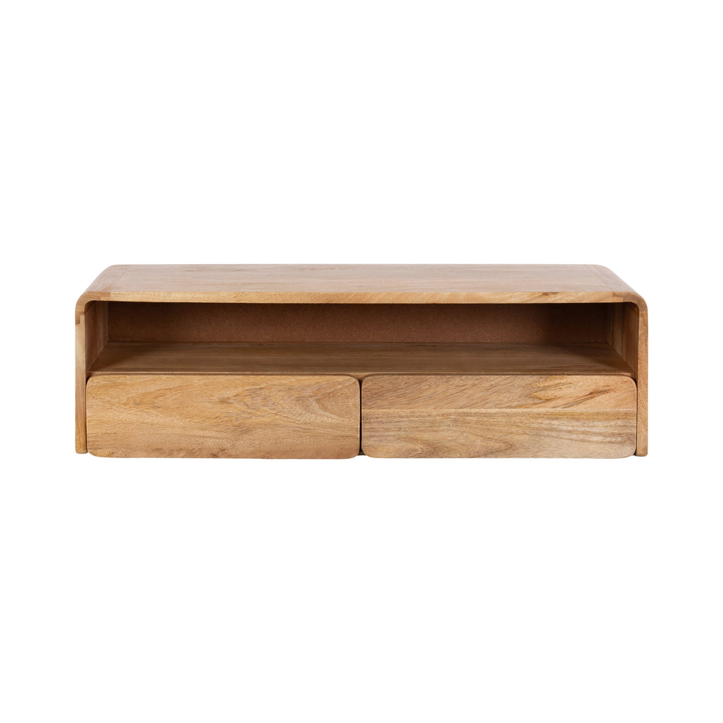 Kato Wood Floating Console Table