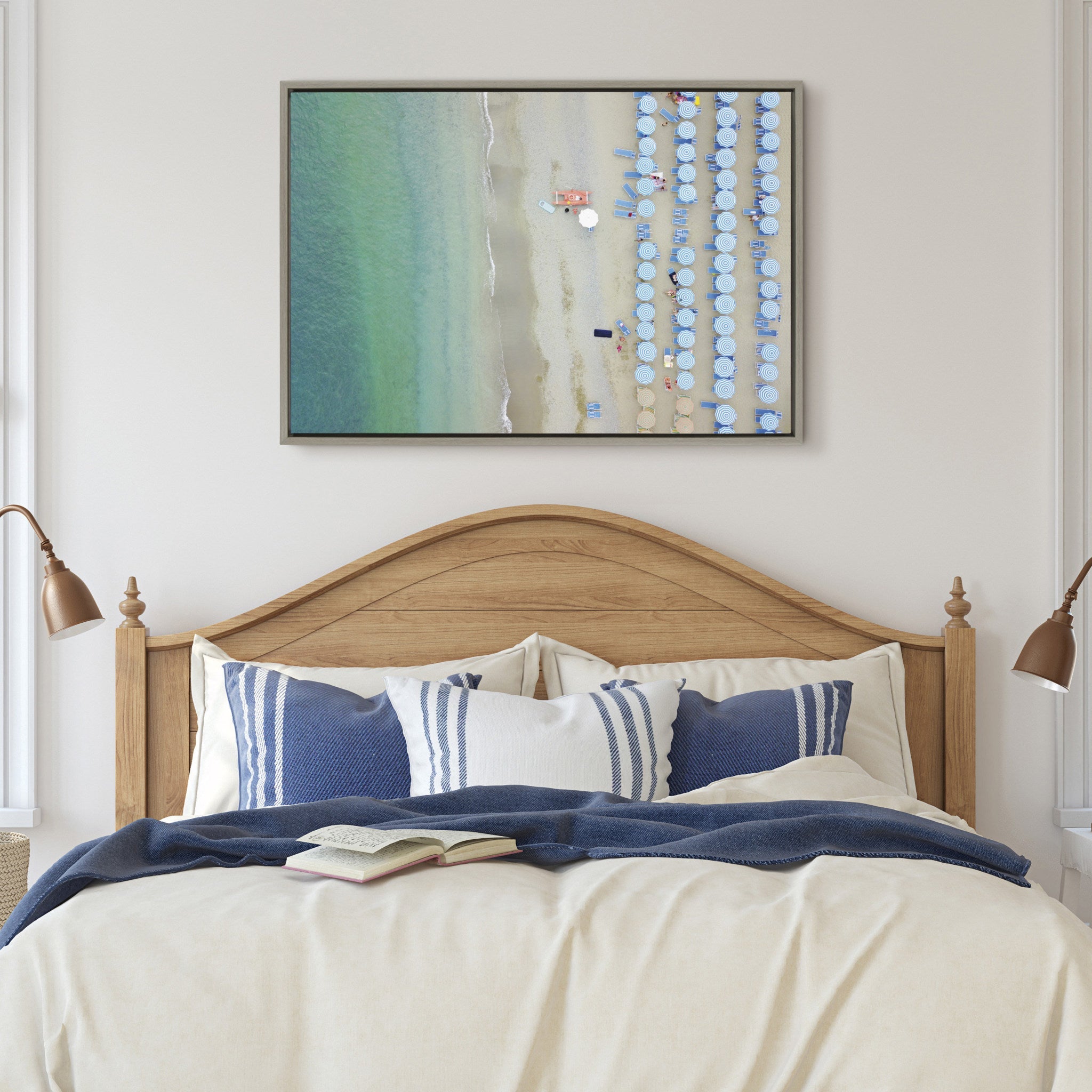 Sylvie Monterosso 12 Framed Canvas by Rachel Bolgov