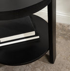 Foxford Round Wood Side Table