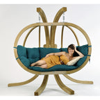 Amazonas Globo Royal Green Double Seater Hanging Chair