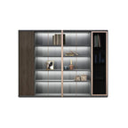 Keats · Office Library Shelves w/ Lighting, Suit Closet & Storage