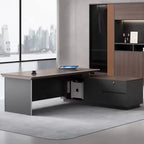 Elgin · Modern L-Shaped Executive Desk