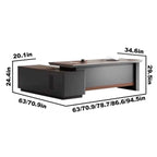 Elgin · Modern L-Shaped Executive Desk