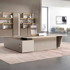 Brimley · Modern L-Shaped Executive Desk
