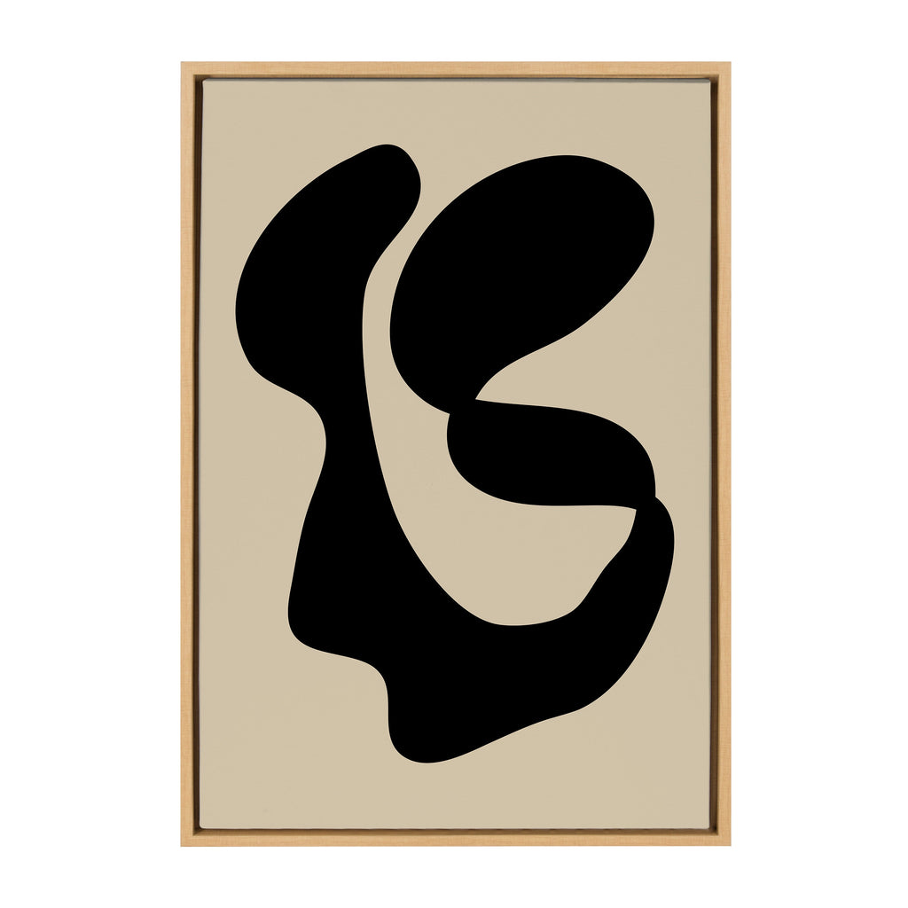 Sylvie Abstract 10 Framed Canvas by Apricot and Birch