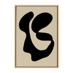 Sylvie Abstract 10 Framed Canvas by Apricot and Birch