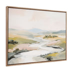 Sylvie Beaded Tranquil Landscape II Framed Canvas by Amy Lighthall
