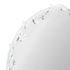 Rosella Floral Wall Mirror Metal
