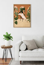 Sylvie Mediterranean Life Framed Canvas by Alja Horvat