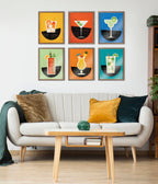 Blake Margarita Framed Printed Art by Amber Leaders Designs