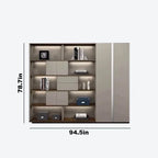 Fenwick · Office Shelves w/ Lighting & Storage